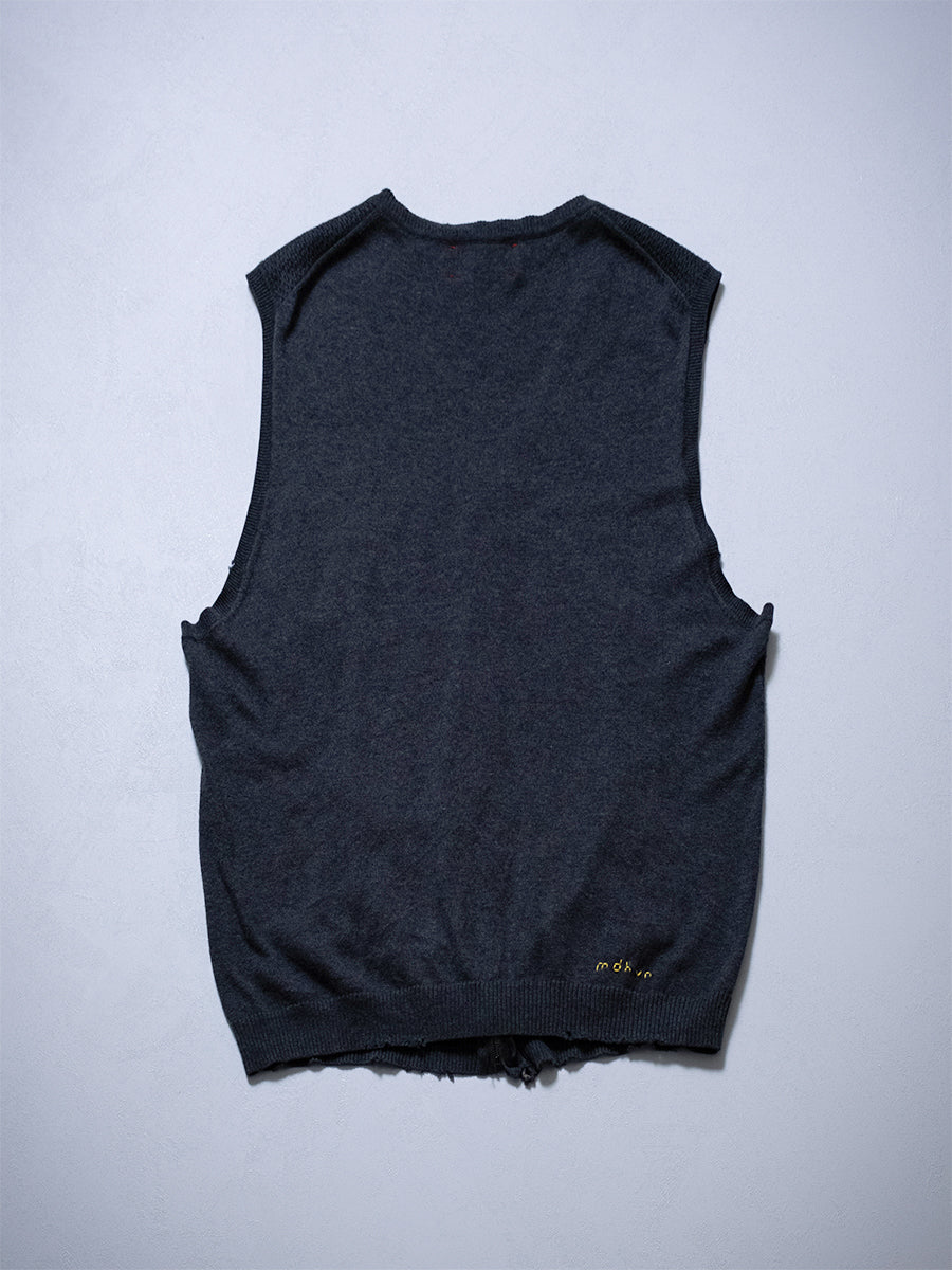 CRUNCH Pin Zip-up Vest