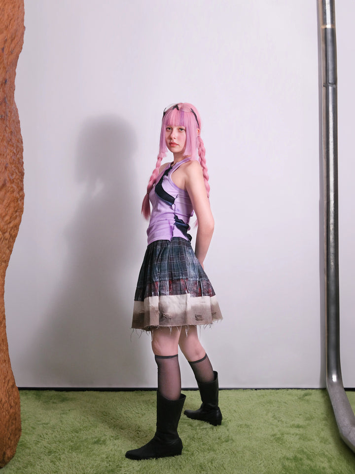 BOOP Triple Layered Mini Skirt