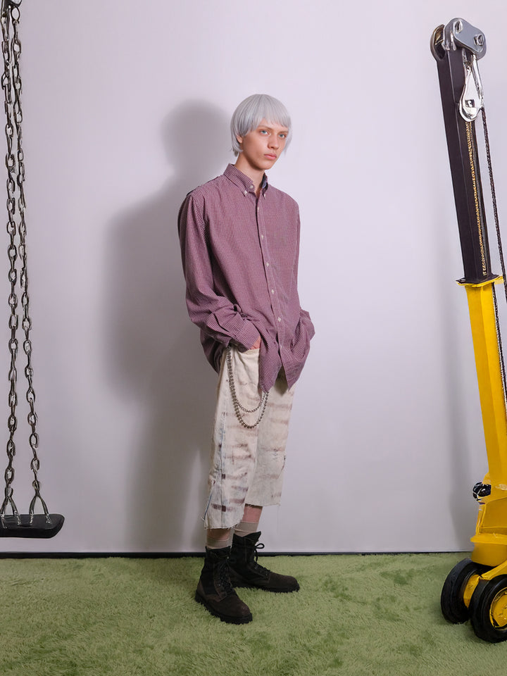 CHOP Smudged Flare Pants