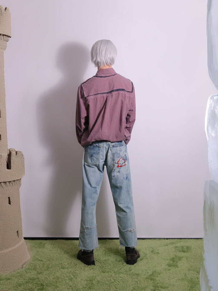 POP Faded Distressed Jeans