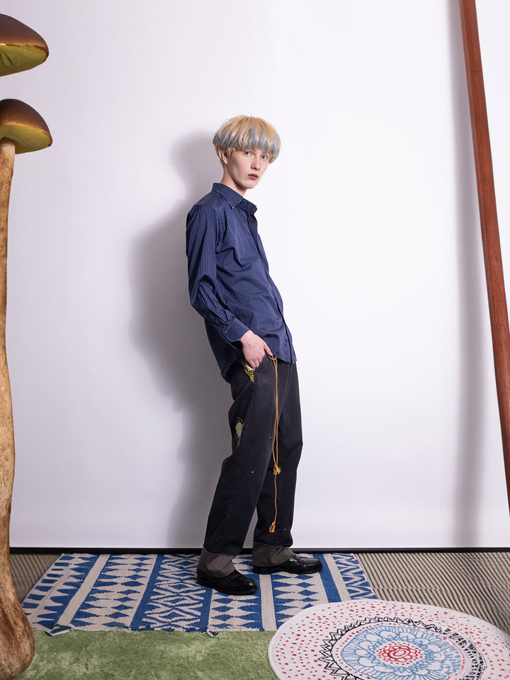TEEHEEHEE Embroidered Pants