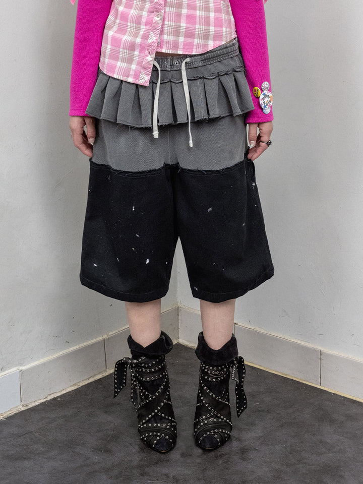 Ruffle Panel Painter Pants (OS)