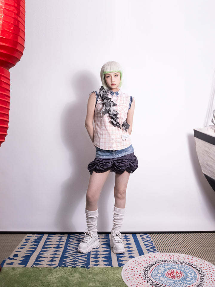 MMMMM Shirring Skirt