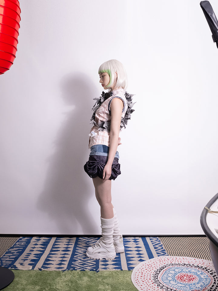 MMMMM Shirring Skirt