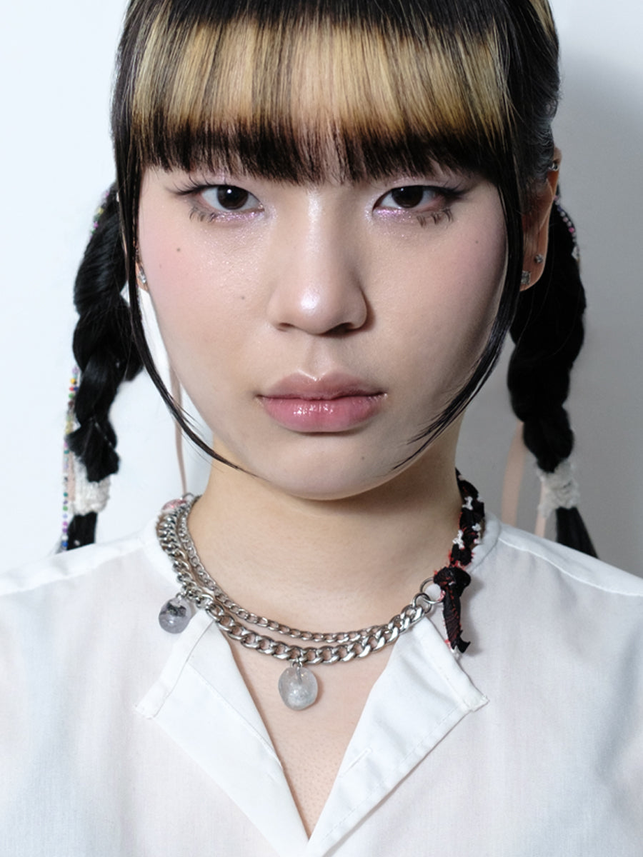 WAWA Double Layer Pendant Necklace-03