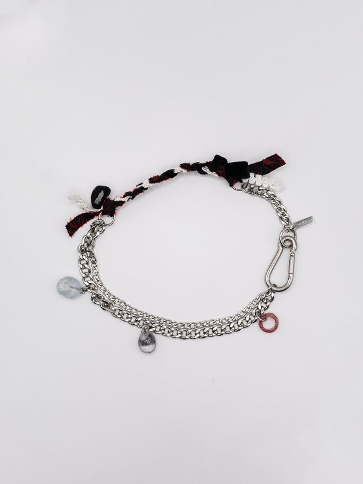 Double Layer Pendant Necklace-03