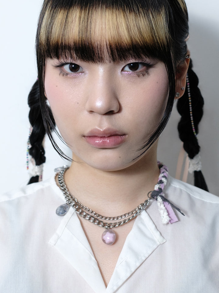 WAWA Double Layer Pendant Necklace-01