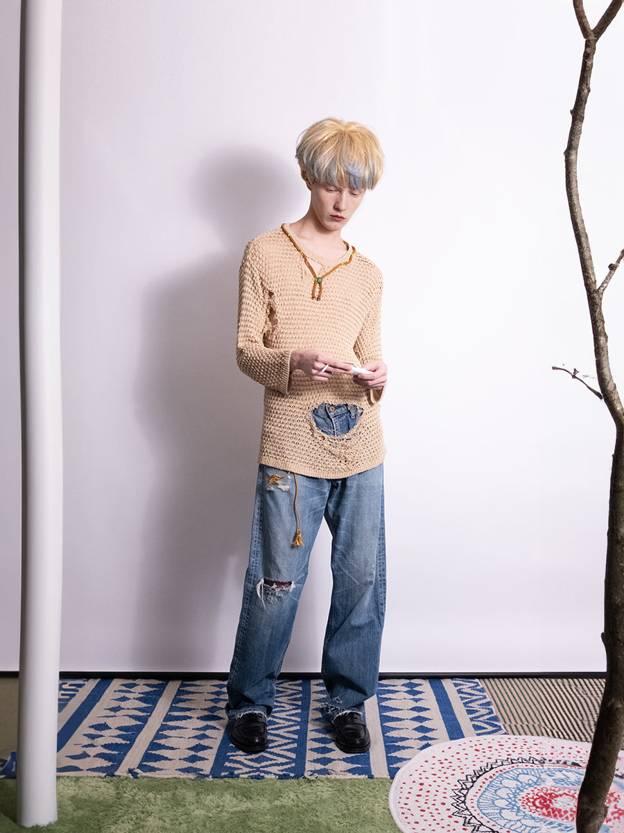 OOF Tie String Knit