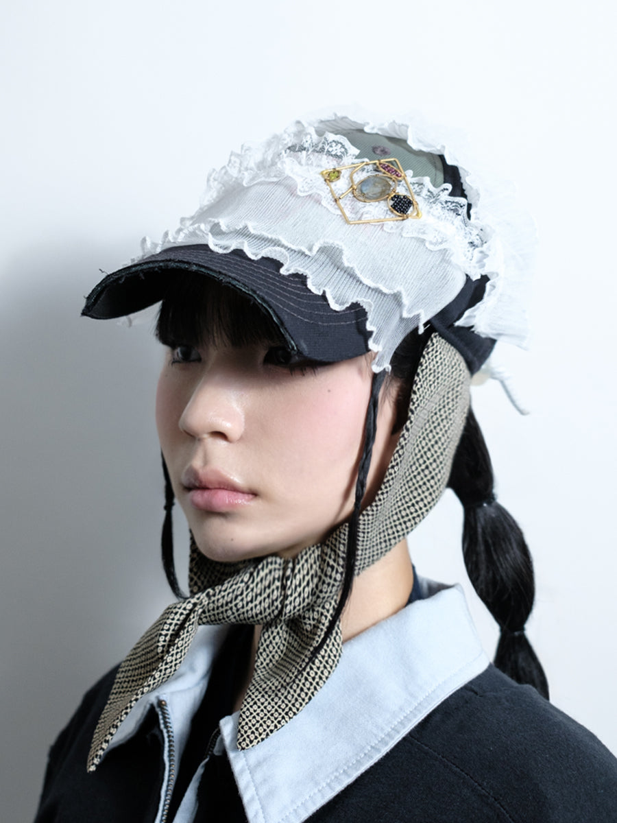 KIKI Scarf Tie Cap-01