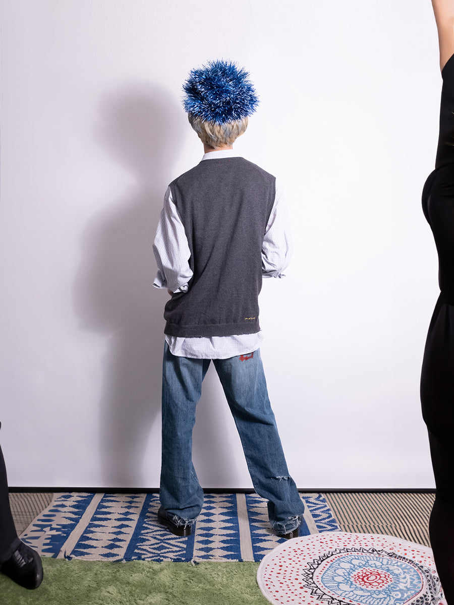 CRUNCH Pin Zip-up Vest