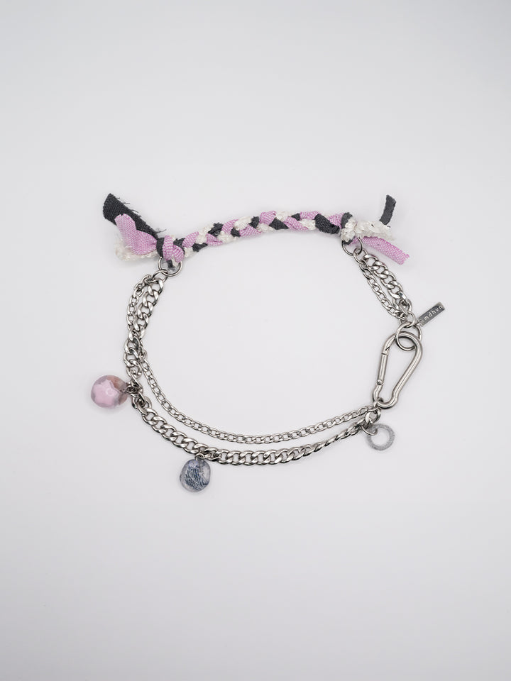 Double Layer Pendant Necklace-01