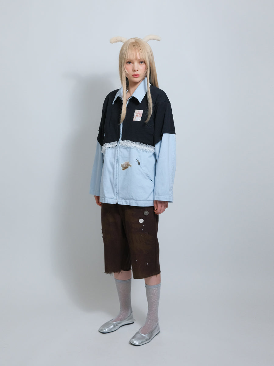 PLO Washed Cropped Pants (30”)