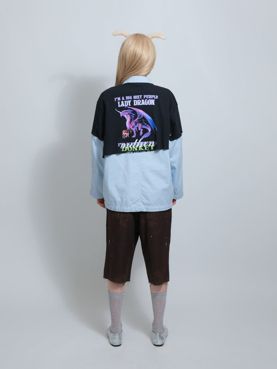PLO Washed Cropped Pants (30”)