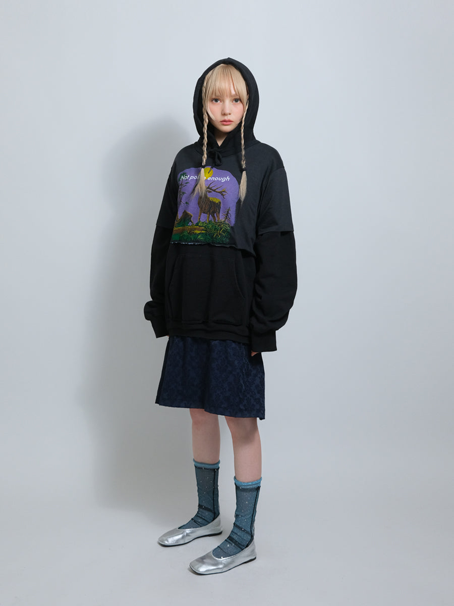 WIBBLE Split Hoodie Dress