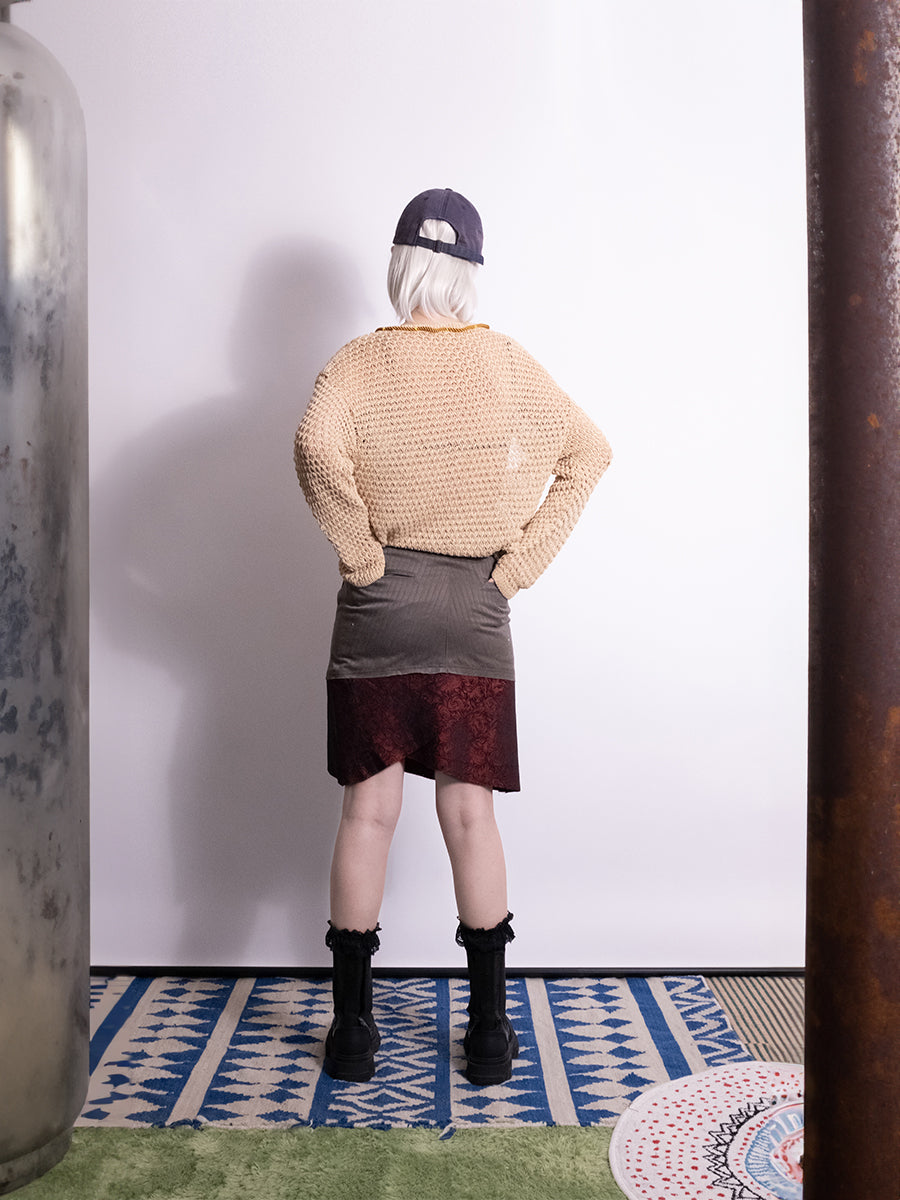 SHOO Layered Wrap Skirt