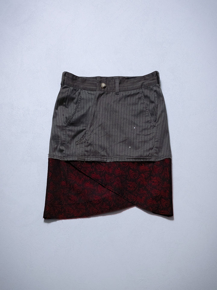 SHOO Layered Wrap Skirt