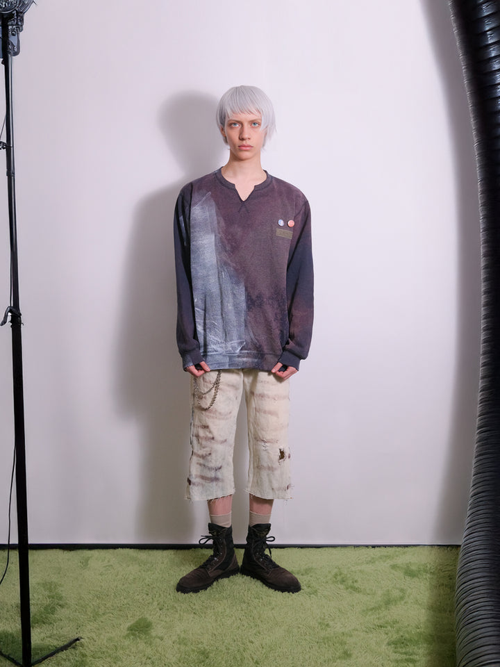 CHIRP Blurred Paint Sweatshirt