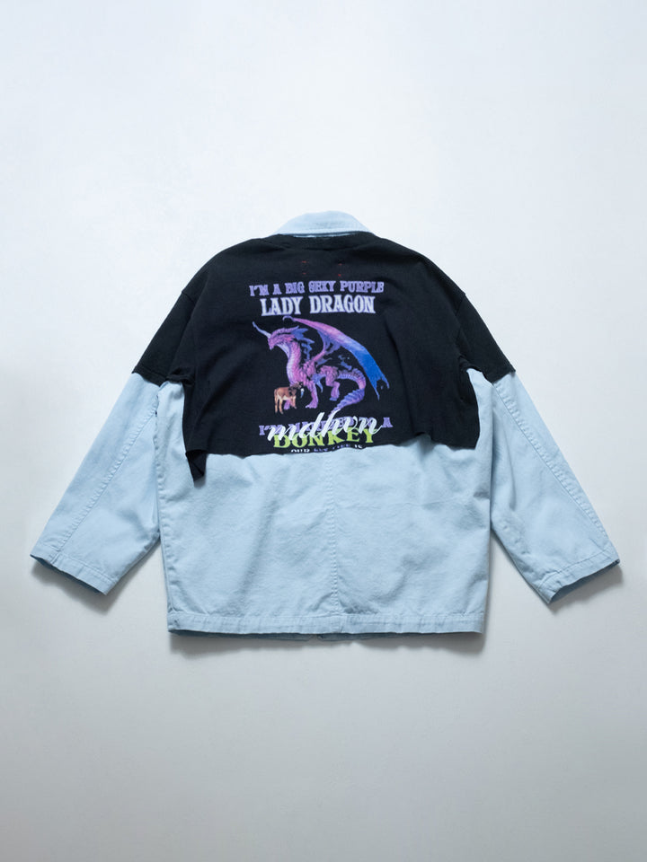 KWI Lace Trim Work Jacket