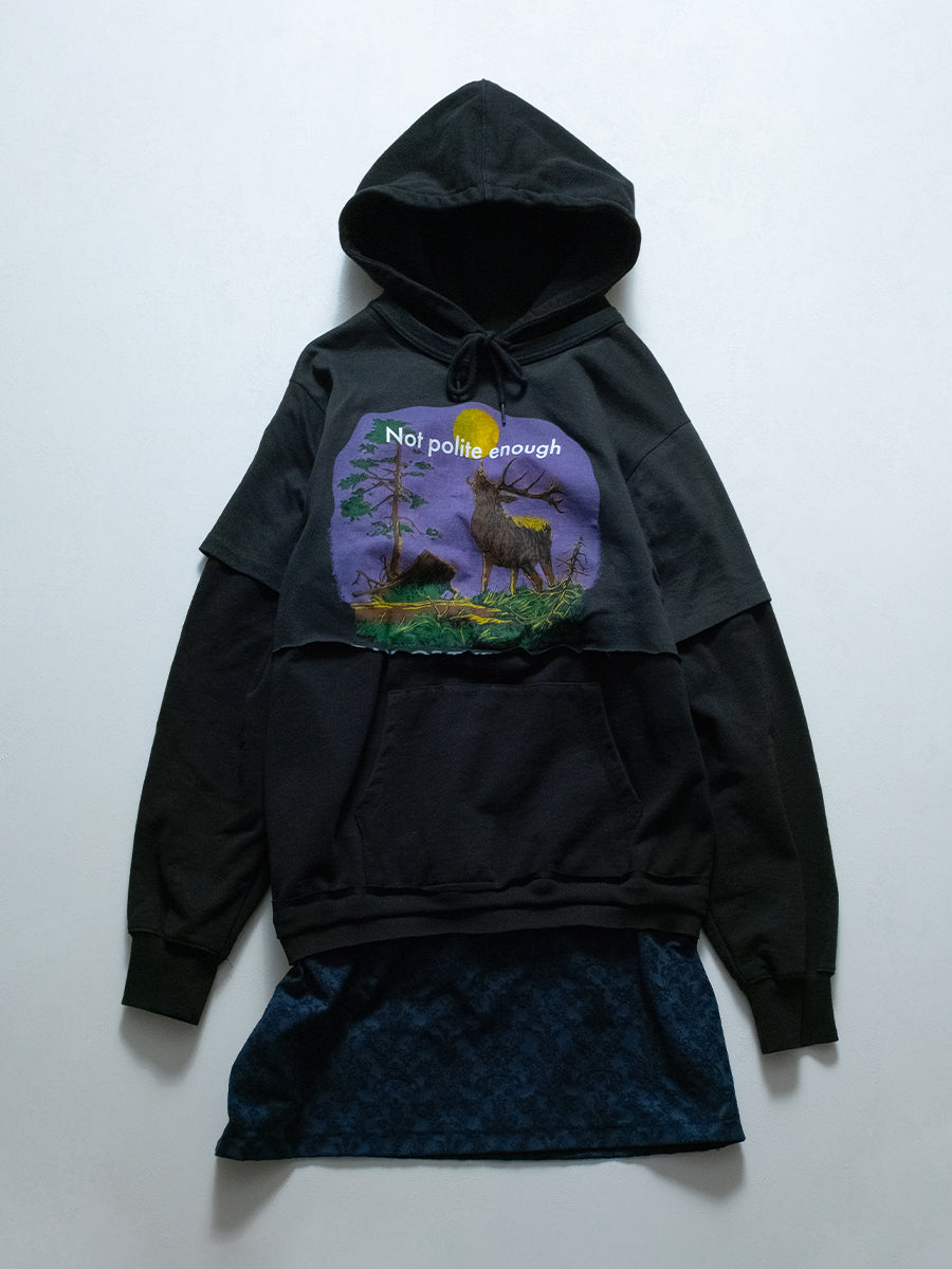 WIBBLE Split Hoodie Dress