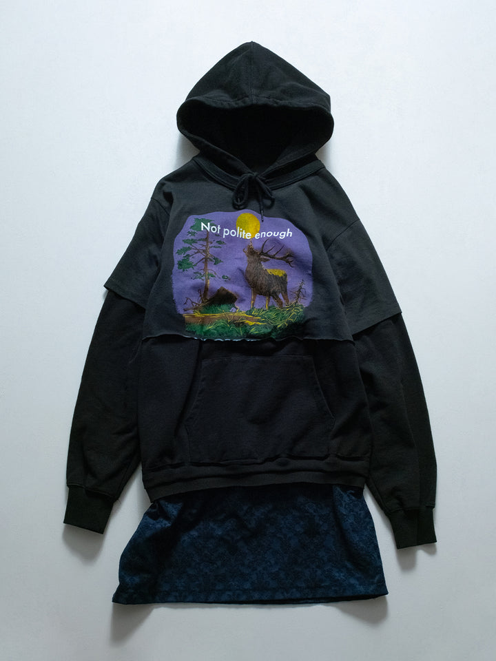 WIBBLE Split Hoodie Dress