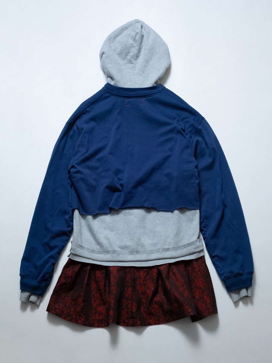 NIBBLE Split Hoodie Dress