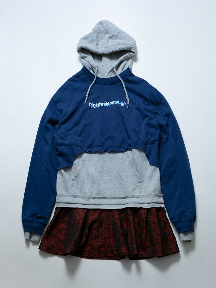 NIBBLE Split Hoodie Dress