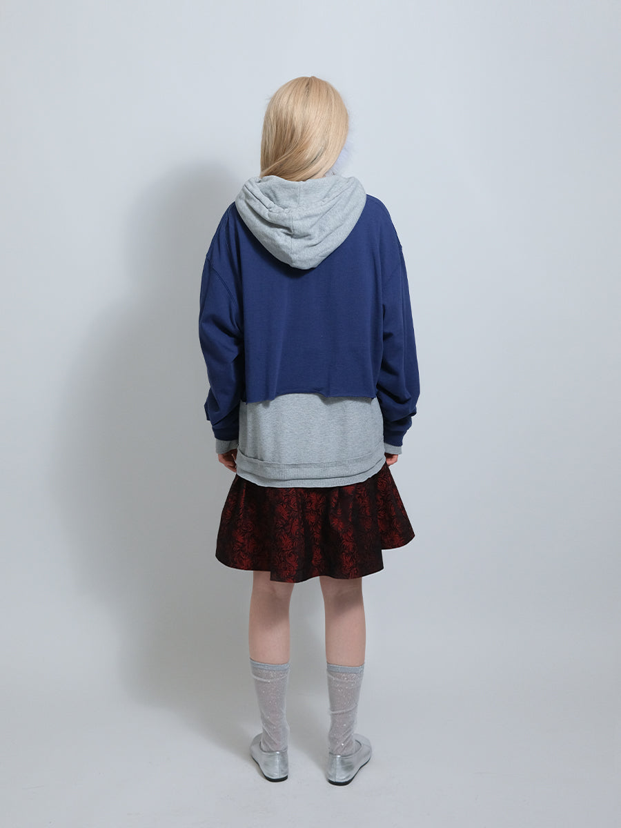 NIBBLE Split Hoodie Dress
