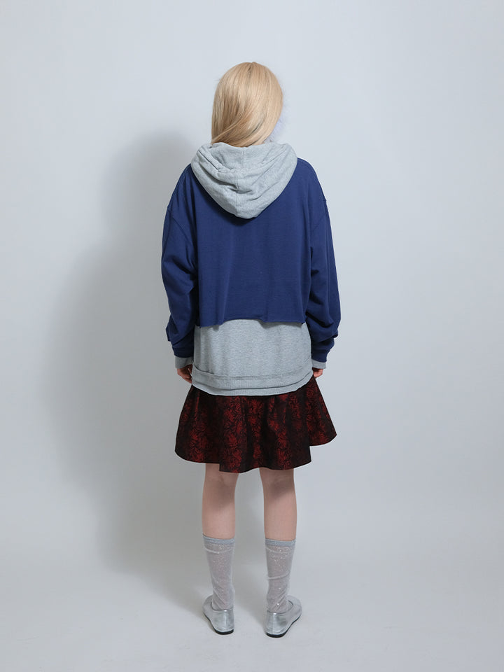 NIBBLE Split Hoodie Dress