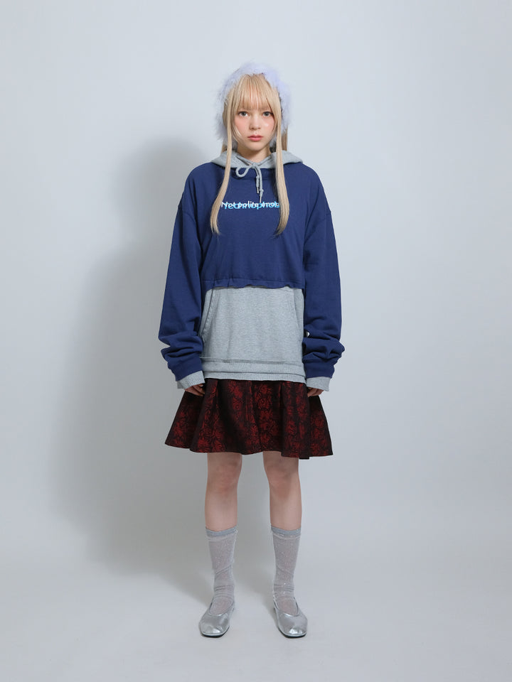 NIBBLE Split Hoodie Dress