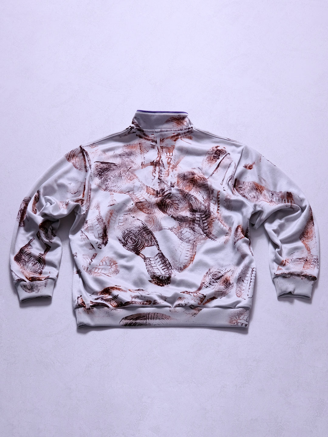 BEEP Footprint Half Zip Sweatshirt
