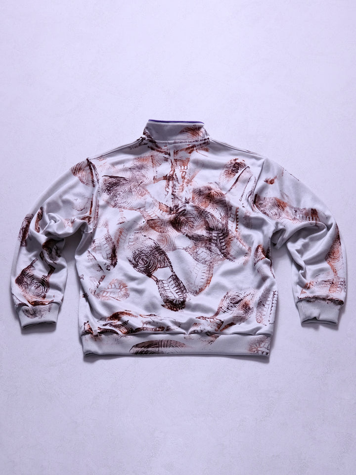 BEEP Footprint Half Zip Sweatshirt