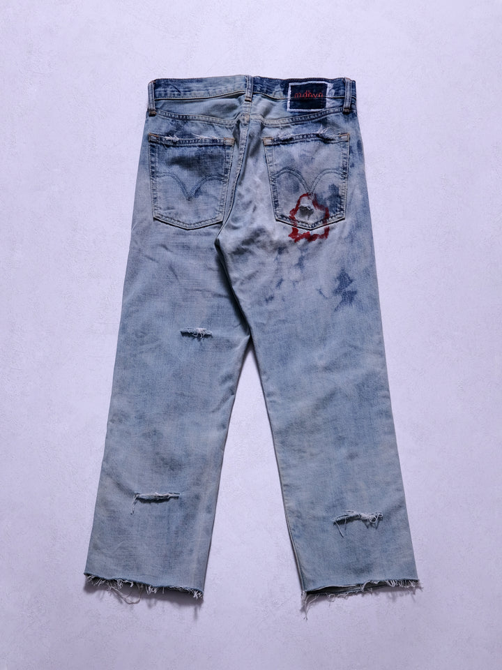 POP Faded Distressed Jeans