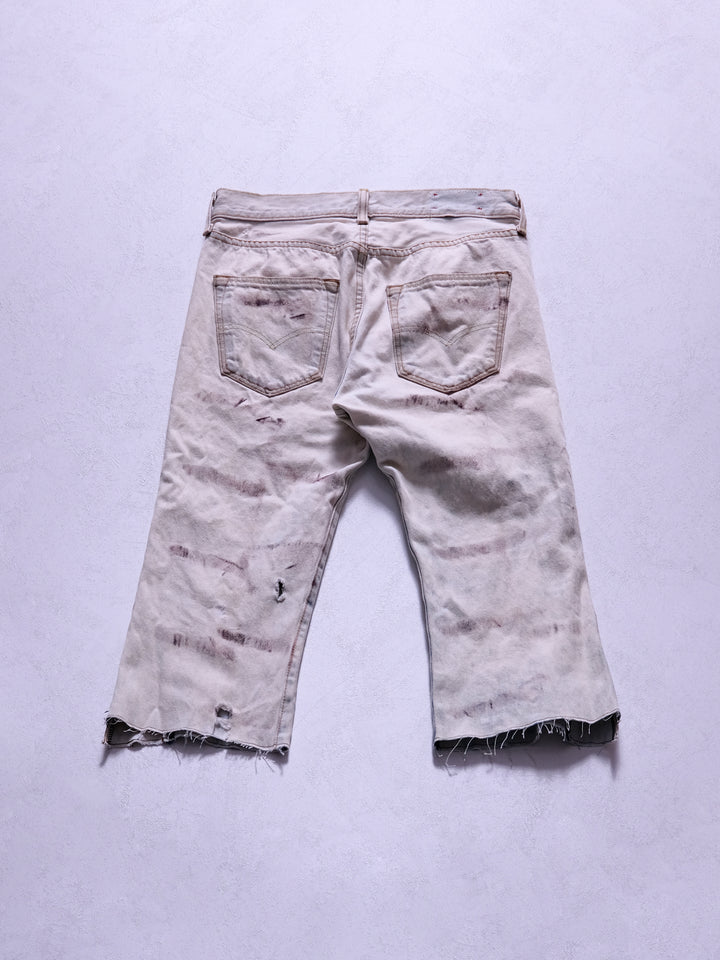 CHOP Smudged Flare Pants
