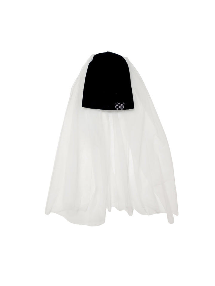Sheer Veil Beanie