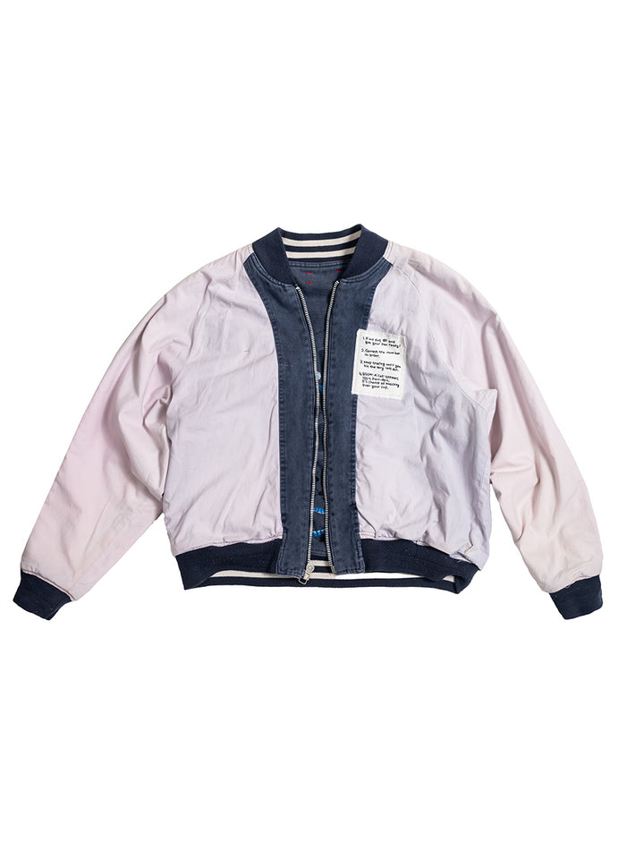 Dot-to-Dot Varsity Jacket