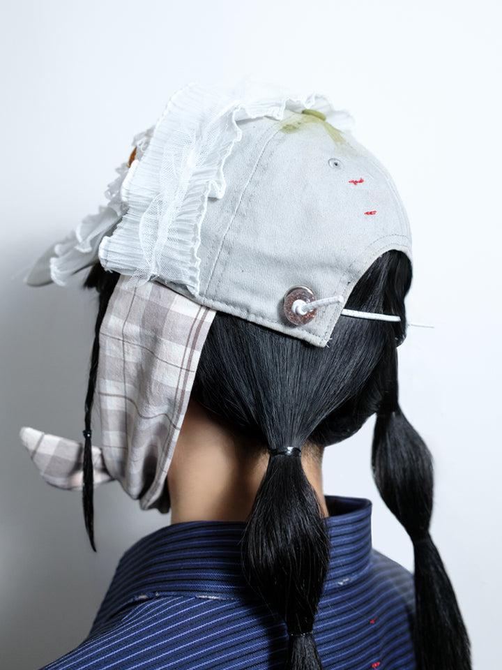 KIKI Scarf Tie Cap-04