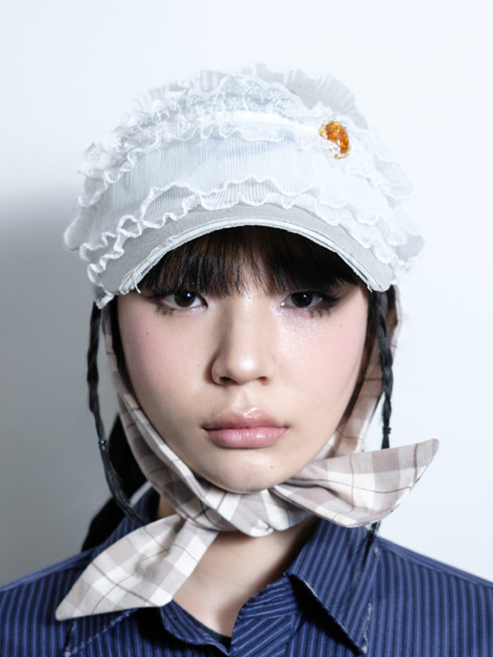 KIKI Scarf Tie Cap-04