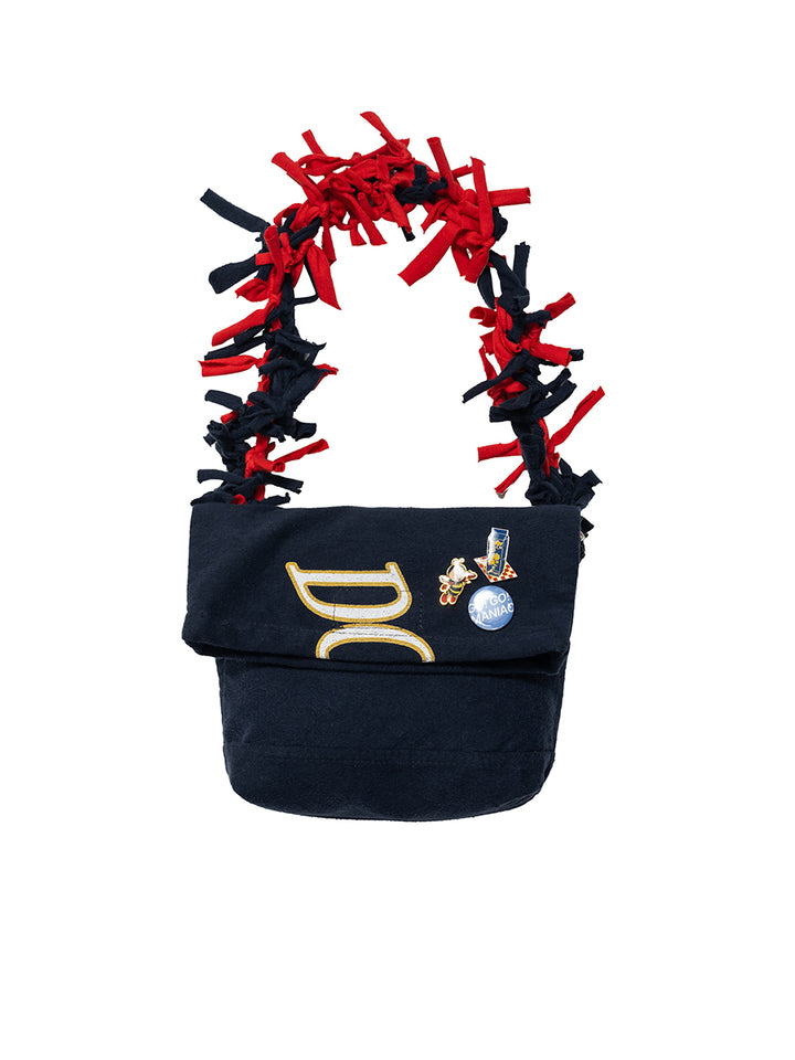 Fringe Strap Flap Bag
